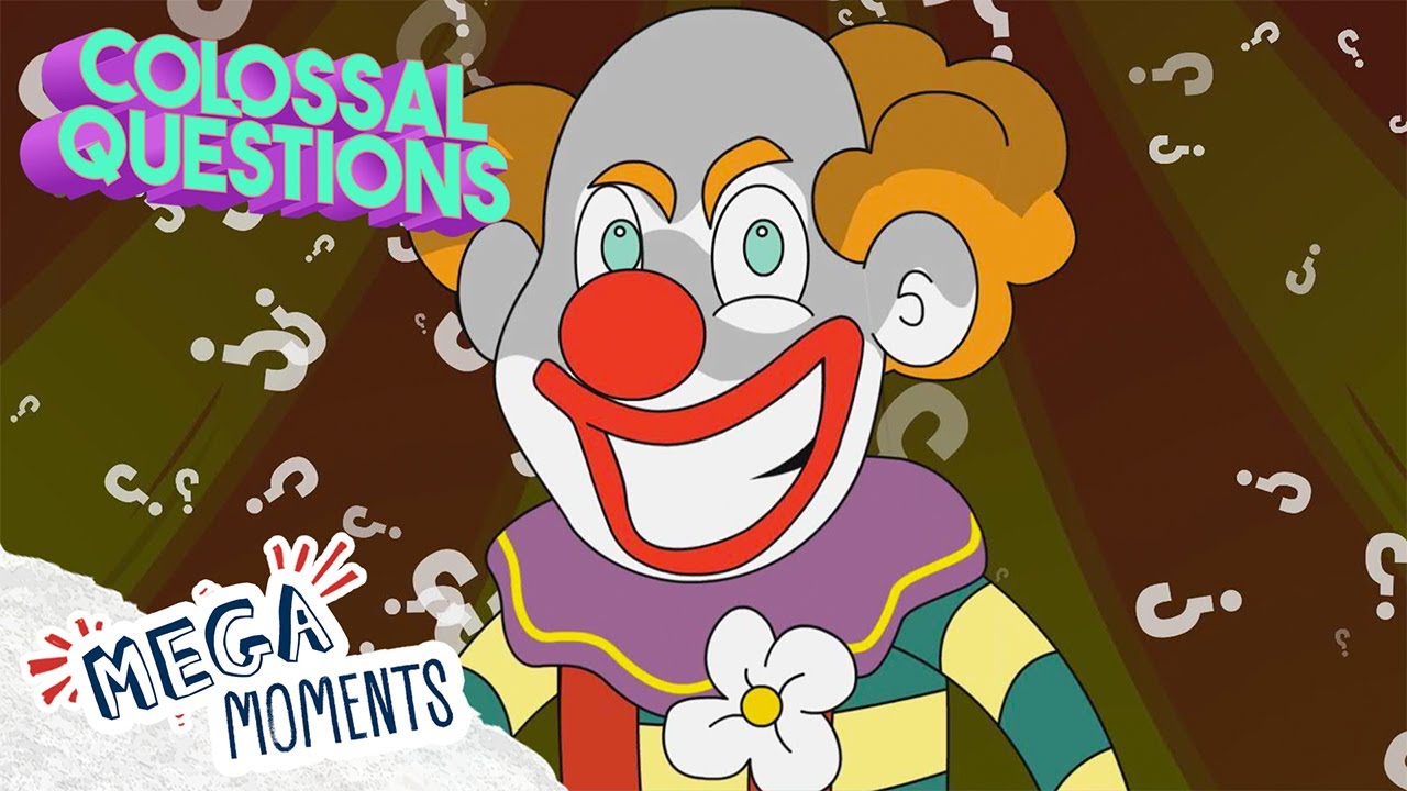 Why Are CLOWNS So Scary?! 🤡 | Colossal Questions 🧠 | Mega Moments