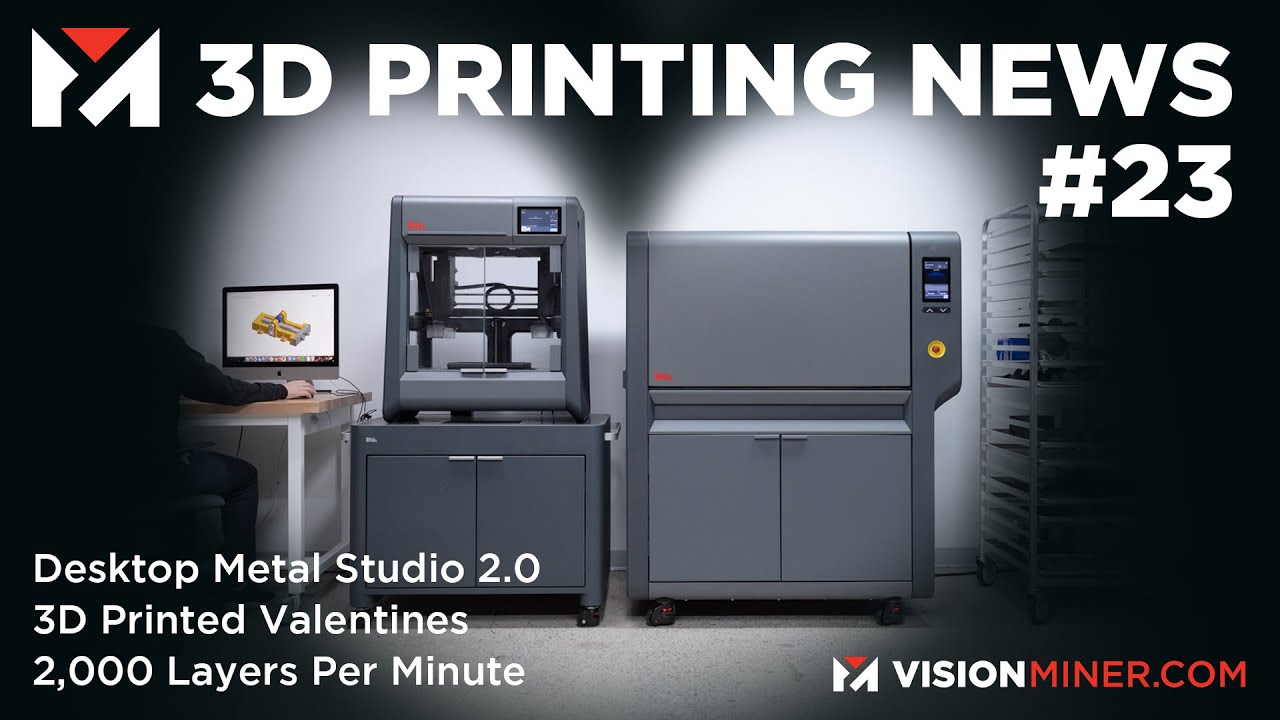 Desktop Metal Studio System 2, Neatsy AI Foot Scanner, Markforged Helps DARPA Competition, and More!