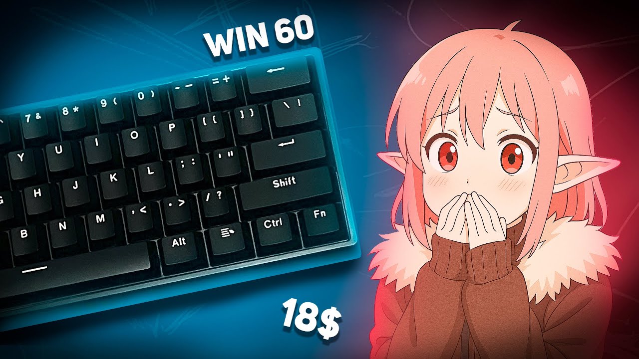 МОЯ первая МАГНИТНАЯ клавиатура | Обзор на Aula WIN 60 HE
