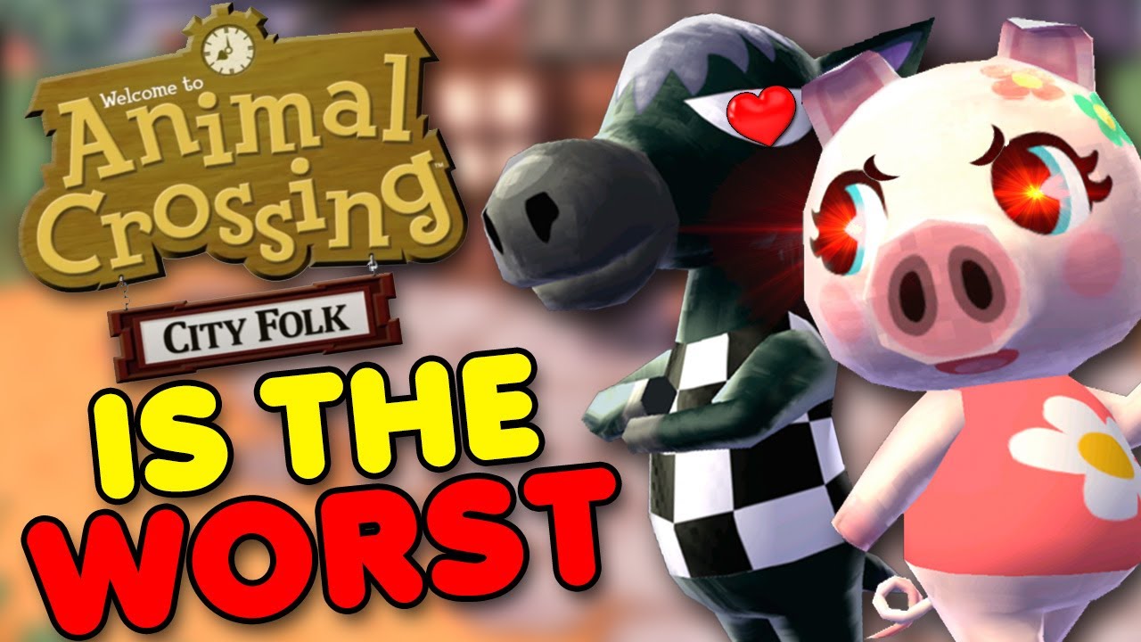 Animal Crossing City Folk BUT everyone HATES me!