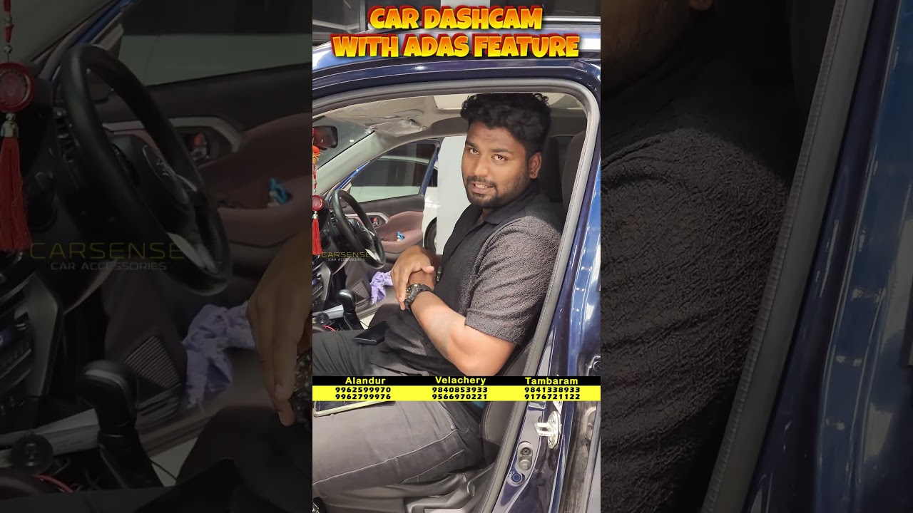Best Car Dashcam | ADAS Feature | Thinkware Dashcam | Car Accessories in Chennai | Car Sense