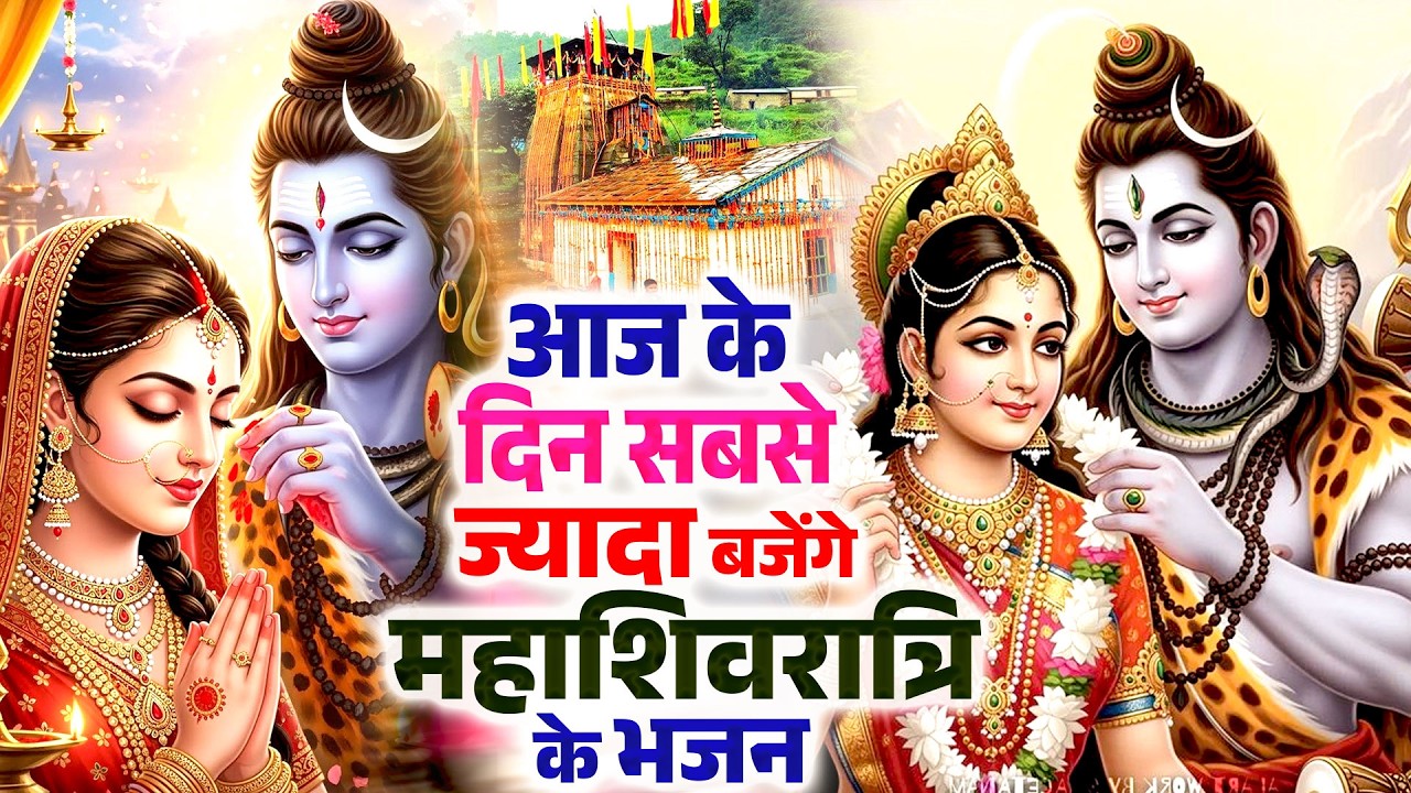 आज के दिन सबसे ज्यादा बजेंगे महाशिवरात्रि के भजन~Nonstop Shiv Parvati Vivah Bhajan2026#mahashivratri