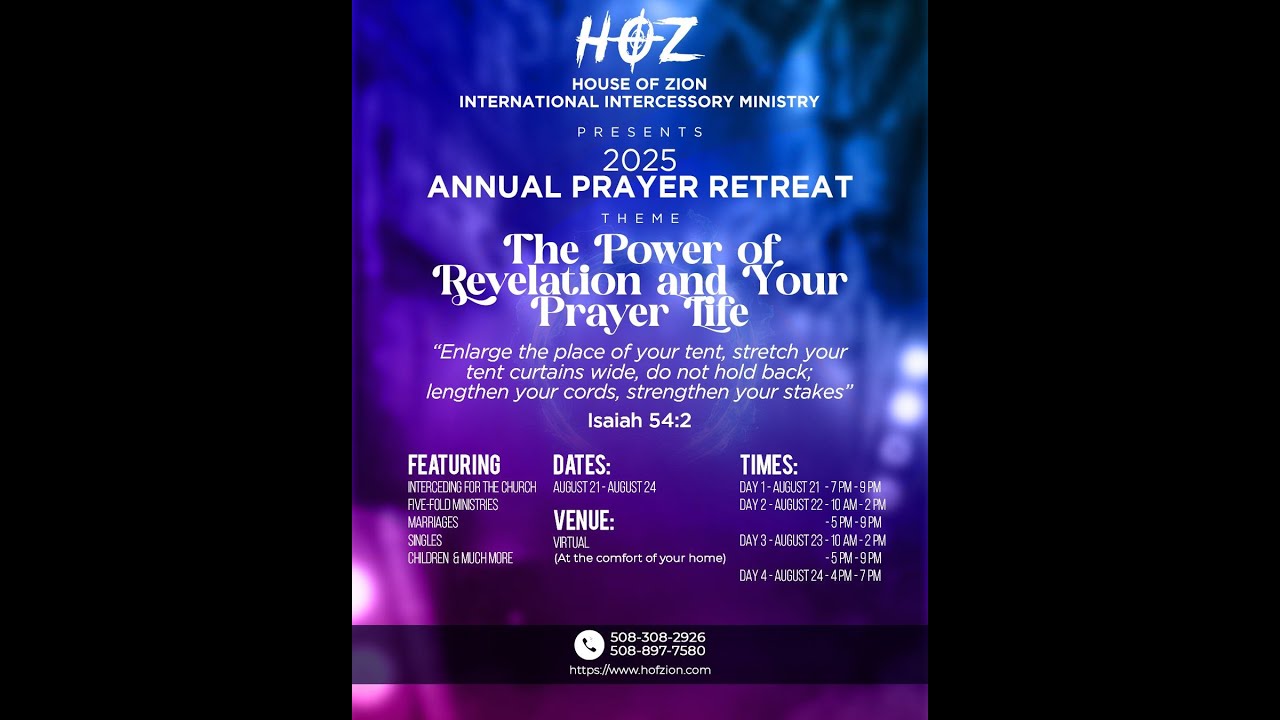 2025 Prayer Retreat Day2 Morning: The Power of Revelation and Your Prayer Life