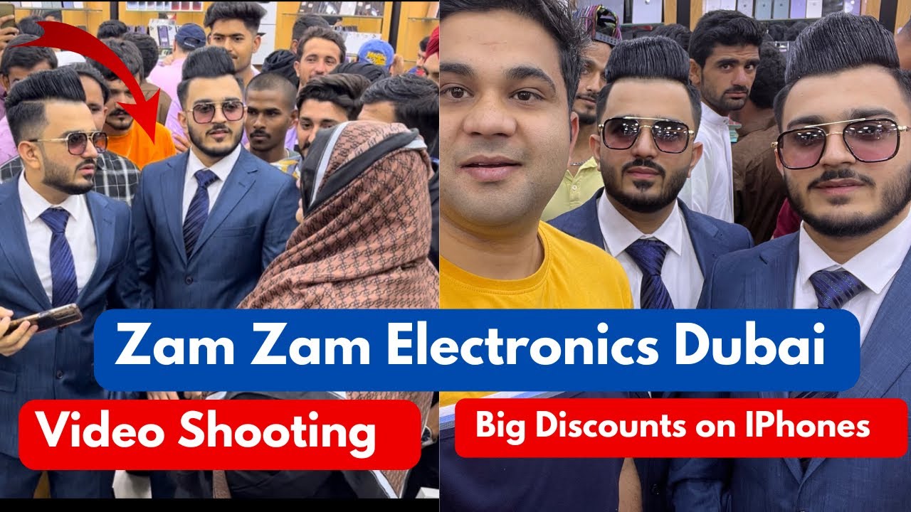 I purchase iPhone from Zam Zam Electronics Dubai / Eid Big discount on iPhones / Live Video shooting