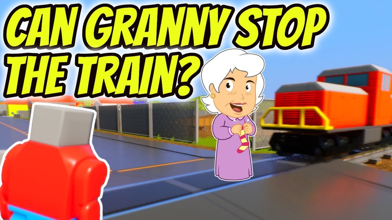 CAN GRANNY STOP THE BRICK RIGS TRAIN? | Brick Rigs With Beautiful OB | Brick Rigs Gameplay Roleplay