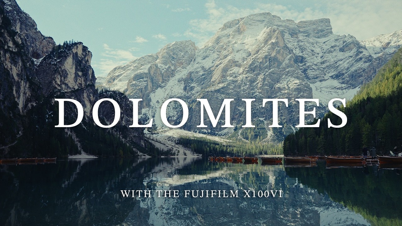 Dolomites with the Fujifilm X100VI