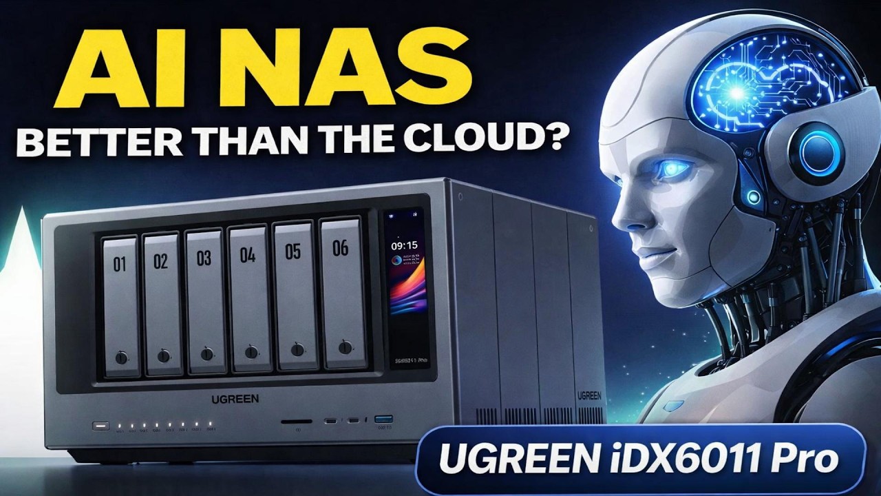 UGREEN NASync iDX6011 Pro Review: This Powerful AI NAS Replaces the Cloud!
