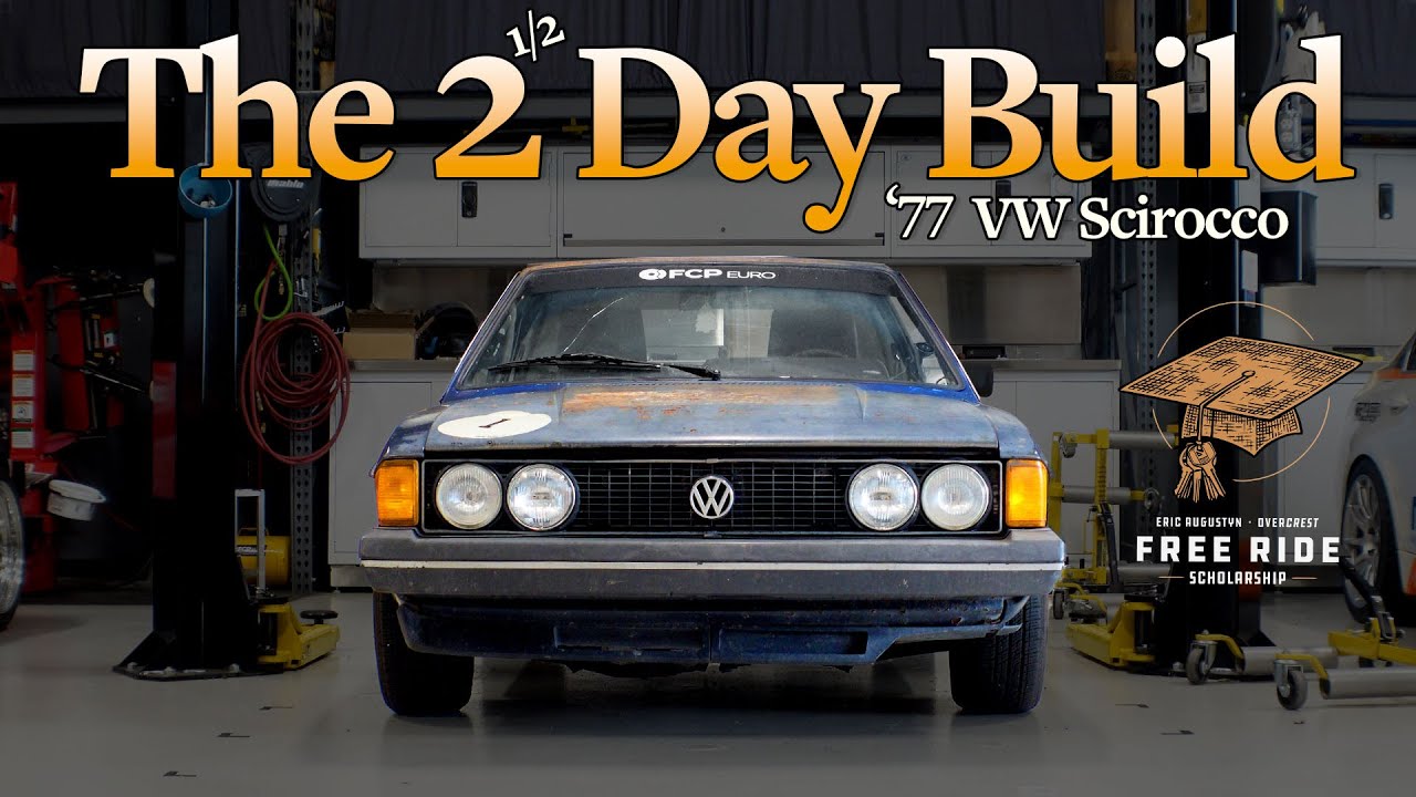 Как построить Volkswagen Scirocco 1977 года за 2 (с половиной) дня