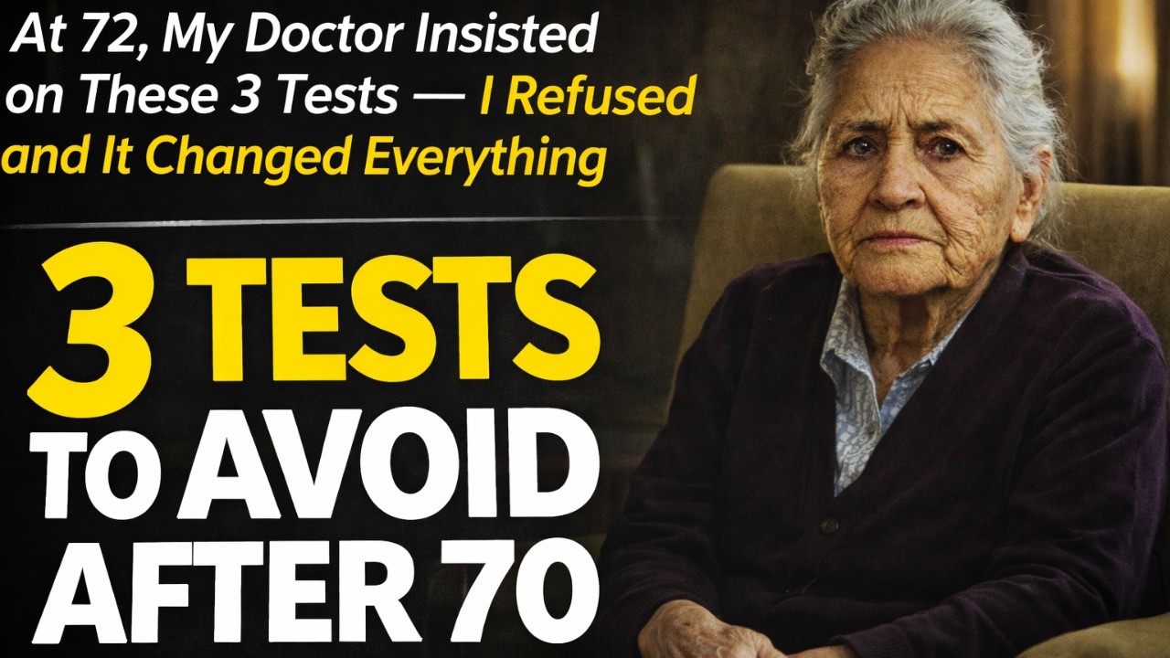 At 72, My Doctor Insisted on These 3 Tests — I Refused and It Changed Everything
