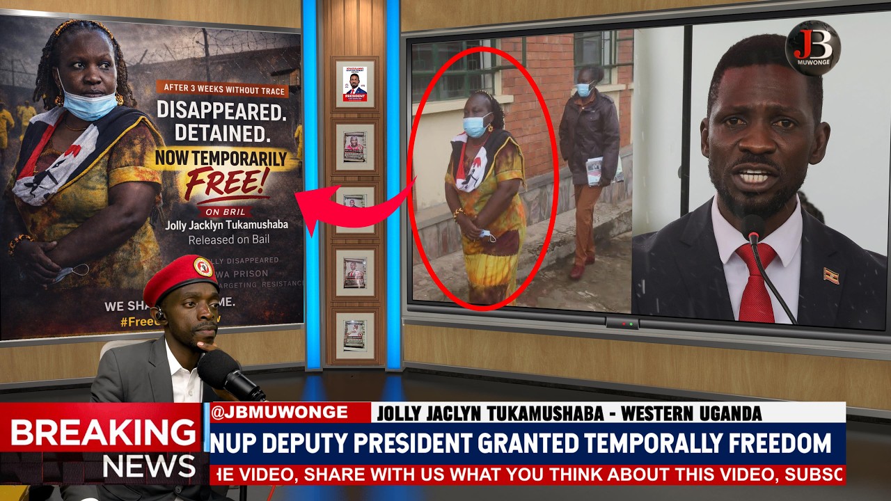 Breaking News: NUP Deputy Presdient for Western Uganda Given temporarly Freedom - Released on bail.