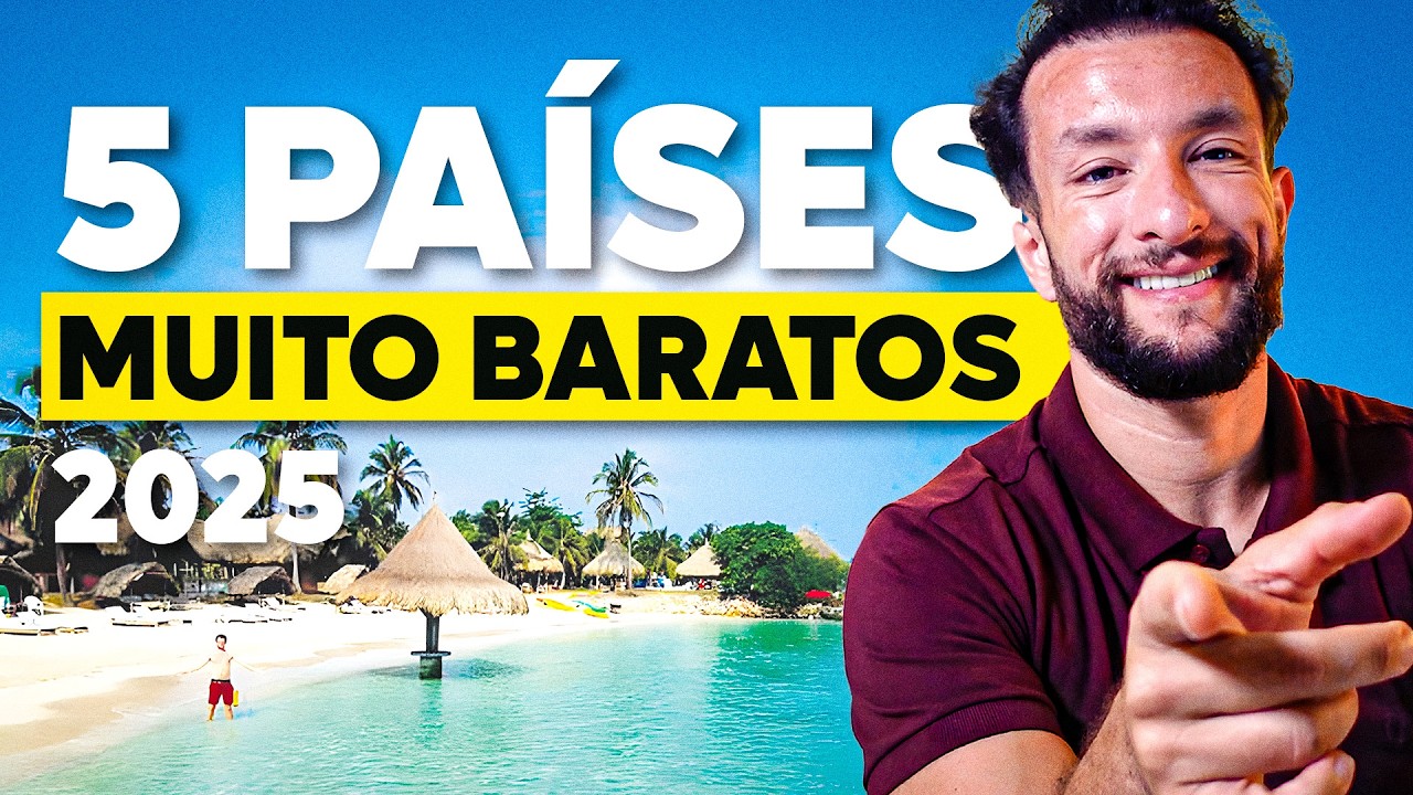 5 PA&Iacute;SES MAIS BARATOS PARA VIAJAR | O &Uacute;LTIMO VAI TE SURPREENDER