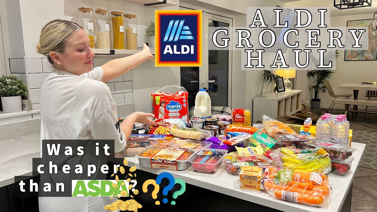 ALDI FAMILY GROCERY HAUL | COMPARISON TO LARGE SUPERMARKET | DID I SAVE ANY MONEY?