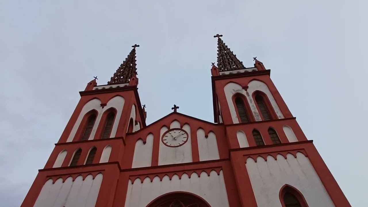 Cathédrale Sacré Coeur de Lomé. Togo. Herz-Jesu Dom( Kathedrale)in  Lomé (Togo) 22 -04-1901.