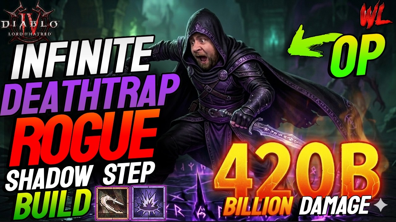 400 BILLION DAMAGE NEW OP Rogue Death Trap Build DPS Meta