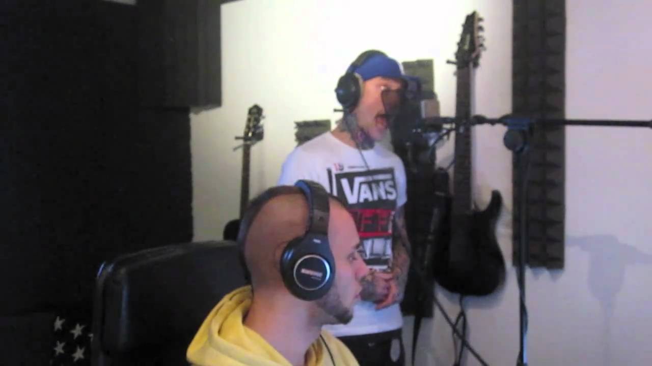 Me and Pontus in the studio