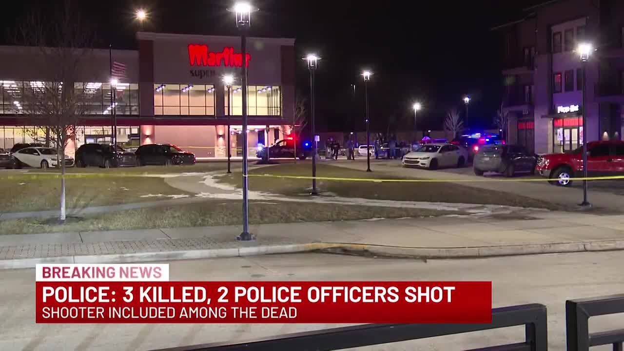 WNDU Digital+: 3 dead, 2 officers injured in shooting at Martin's in Elkhart