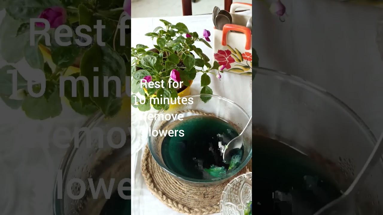 healthy blue tea for weight loss & sugar control #healthy
