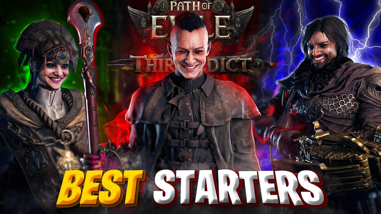 My TOP 6 STARTERS for Path of Exile 2 (0.3 Update)
