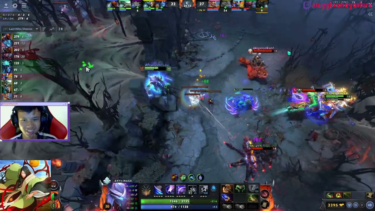 Dota 2 - anti mage vs ursa insane right click next level games