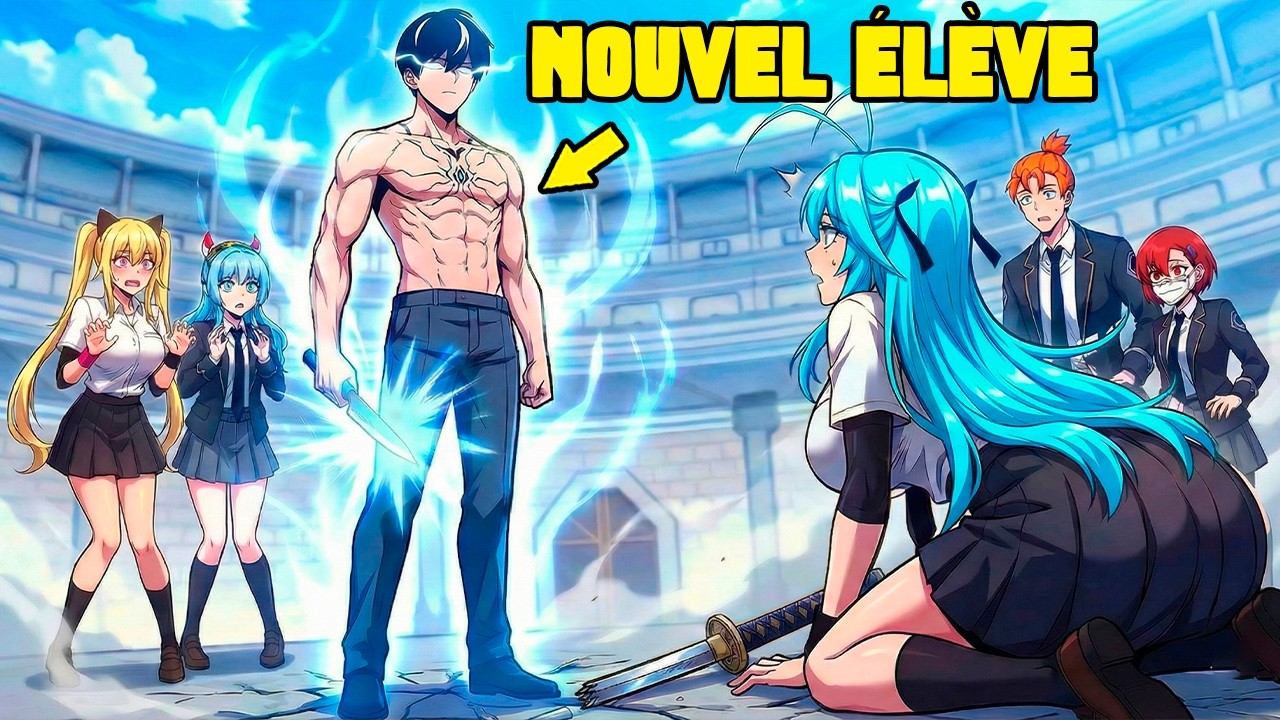 Il est Fort Comme un Dieu à l’Académie en Utilisant Seulement un Couteau !