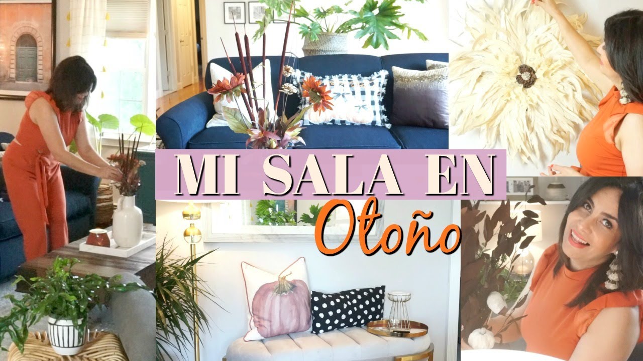 DECORANDO MI SALA PARA Otoño 2019 🍁 FALL DECOR  + DIY JUJU HAT