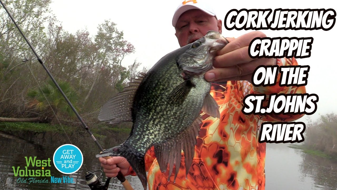 CORK JERKING CRAPPIE ON THE ST.JOHNS RIVER- New season teaser