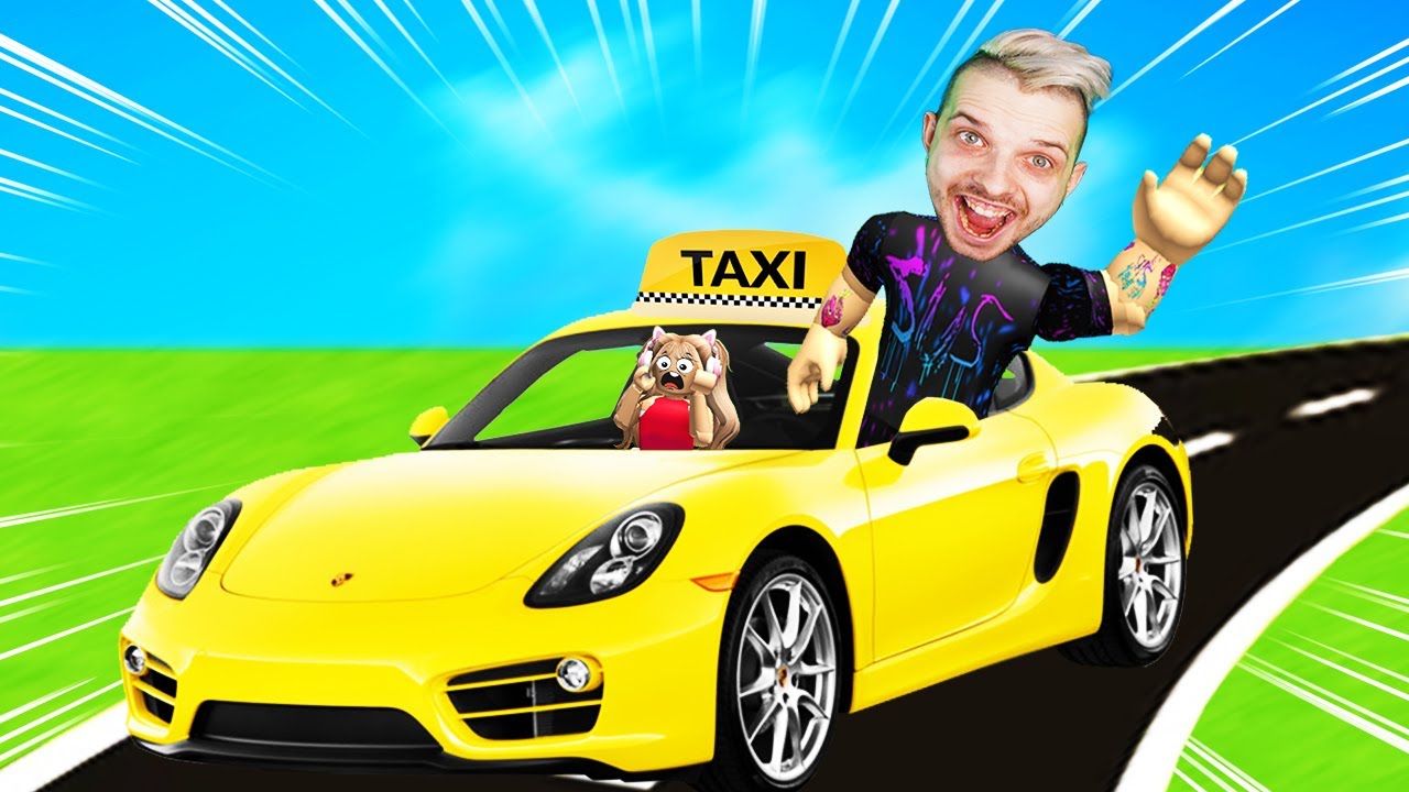JESTEM NAJSZYBSZYM TAKS&Oacute;WKARZEM NA ŚWIECIE w Roblox - Taxi Boss