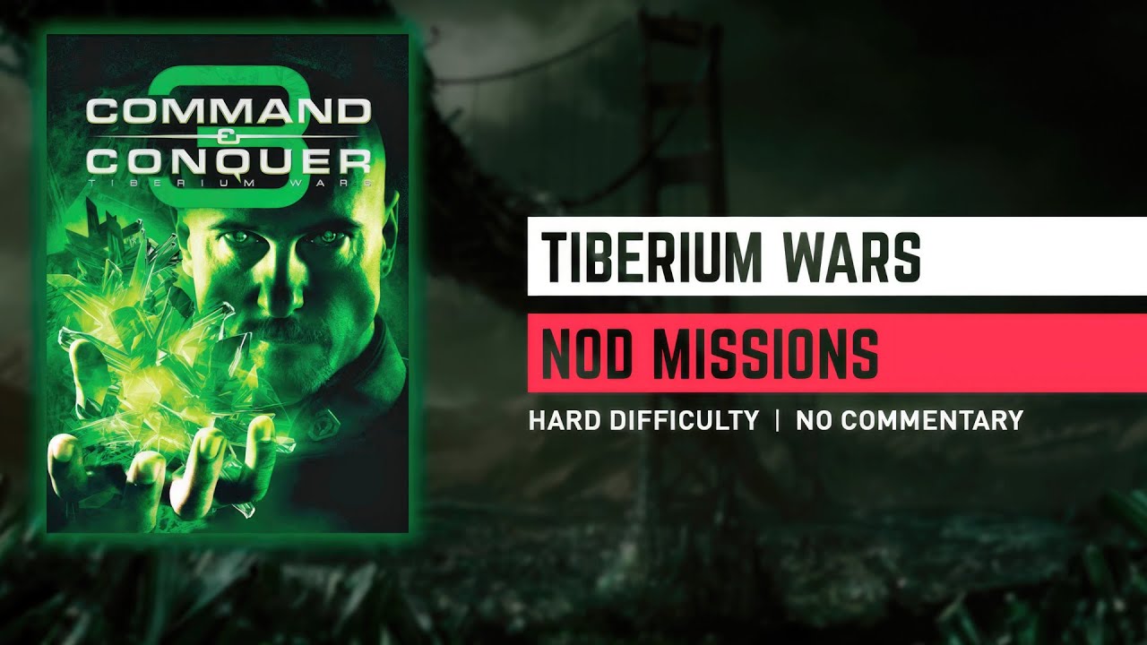 C&C 3 Tiberium Wars - Nod Mission 1 - Goddard Space Center [Hard] 1080p