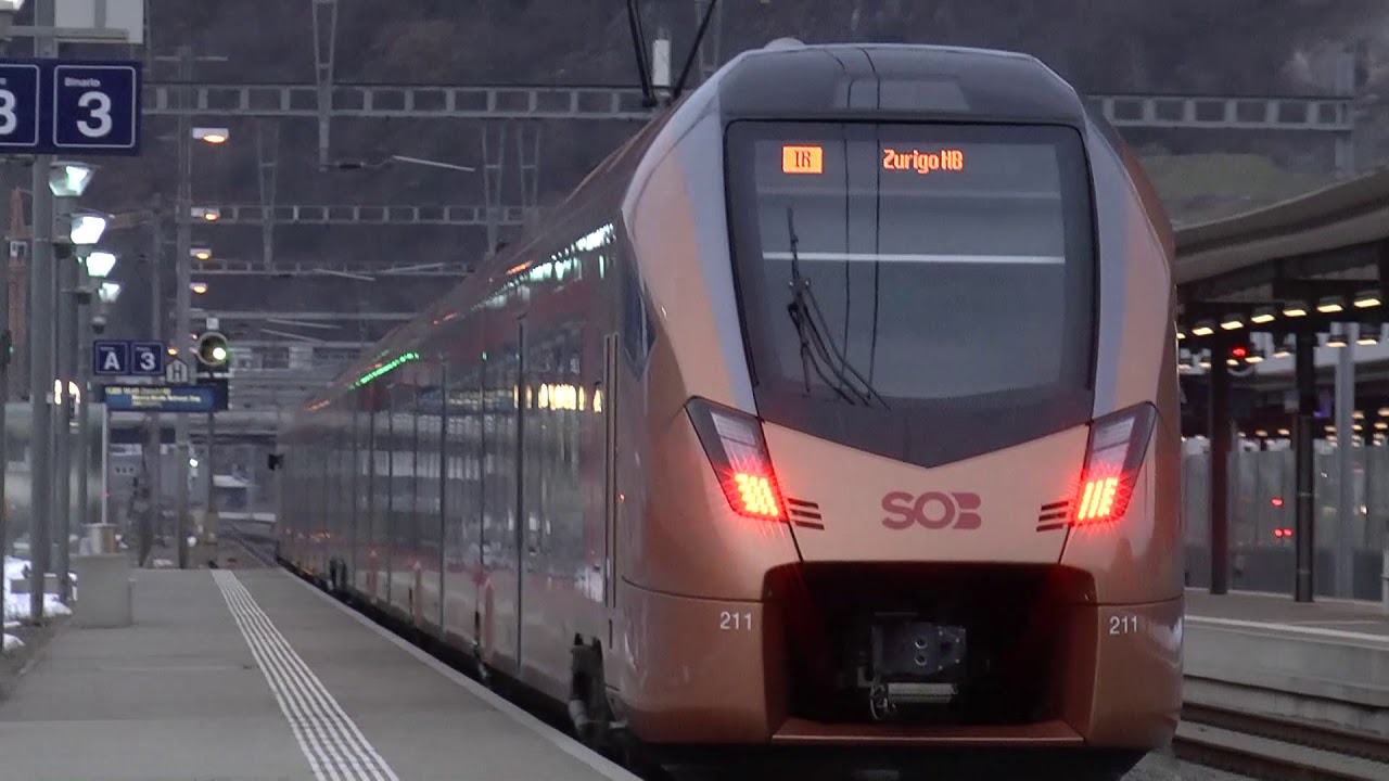 Gottharsdbahn  linea  S.  Gottardo  nuovi  treni