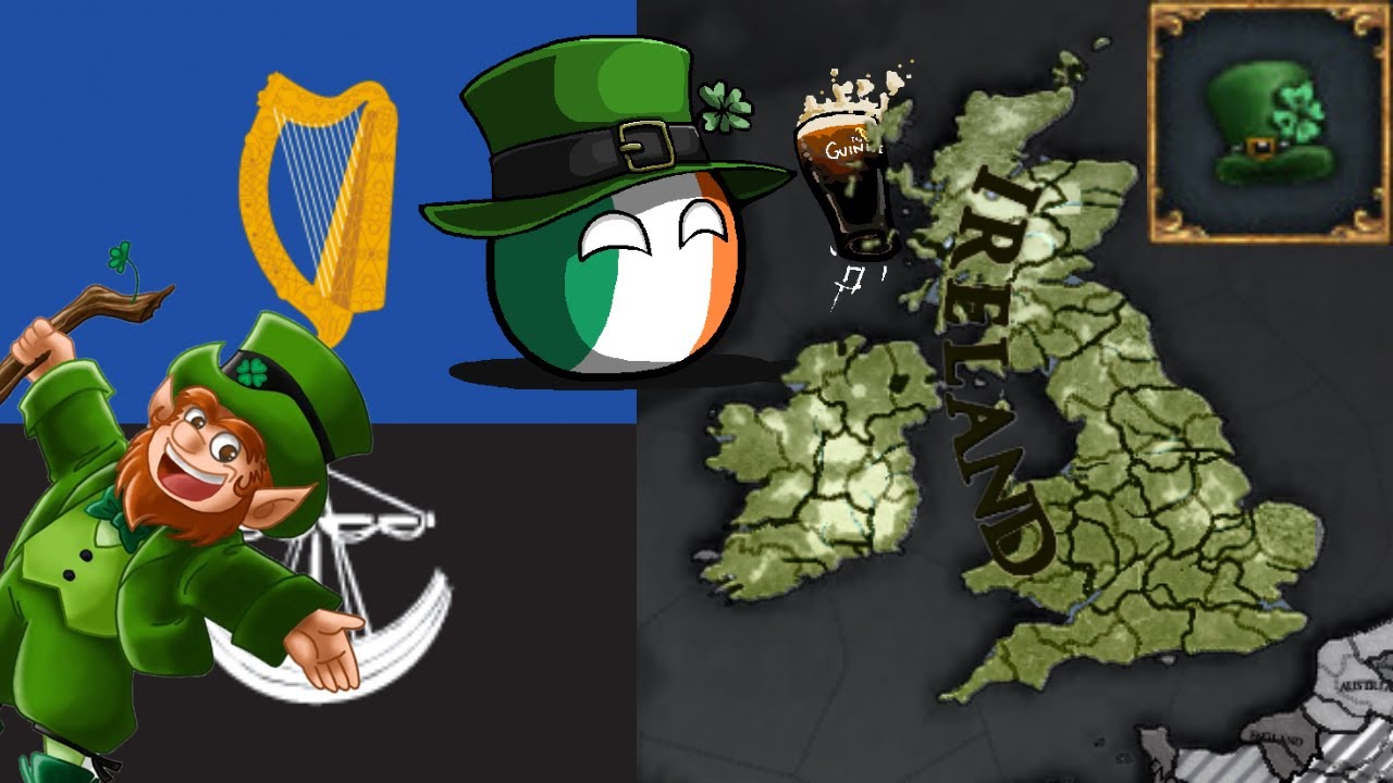 (Eu4 Meme) Luck of the Irısh Achievement Run - Desmond to Ireland