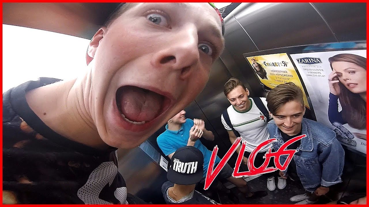 VLOG ● Застряли в лифте! Халберы