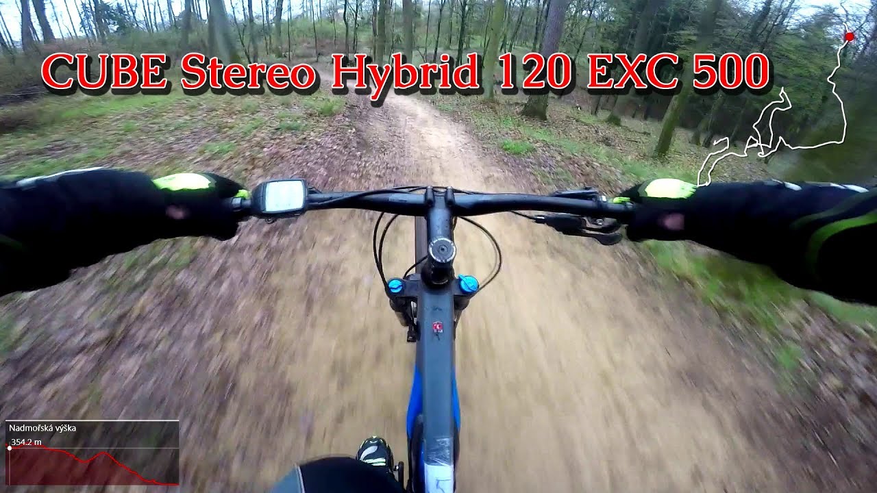 CUBE Stereo Hybrid 120 EXC 500 - Mariánské údolí trail 3