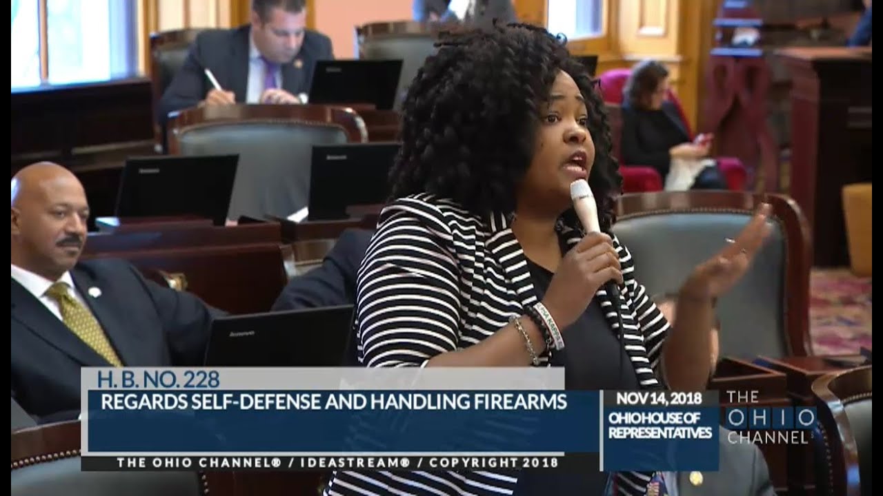Ohio representative's objection to 'Stand Your Ground' gaveled down by Speaker