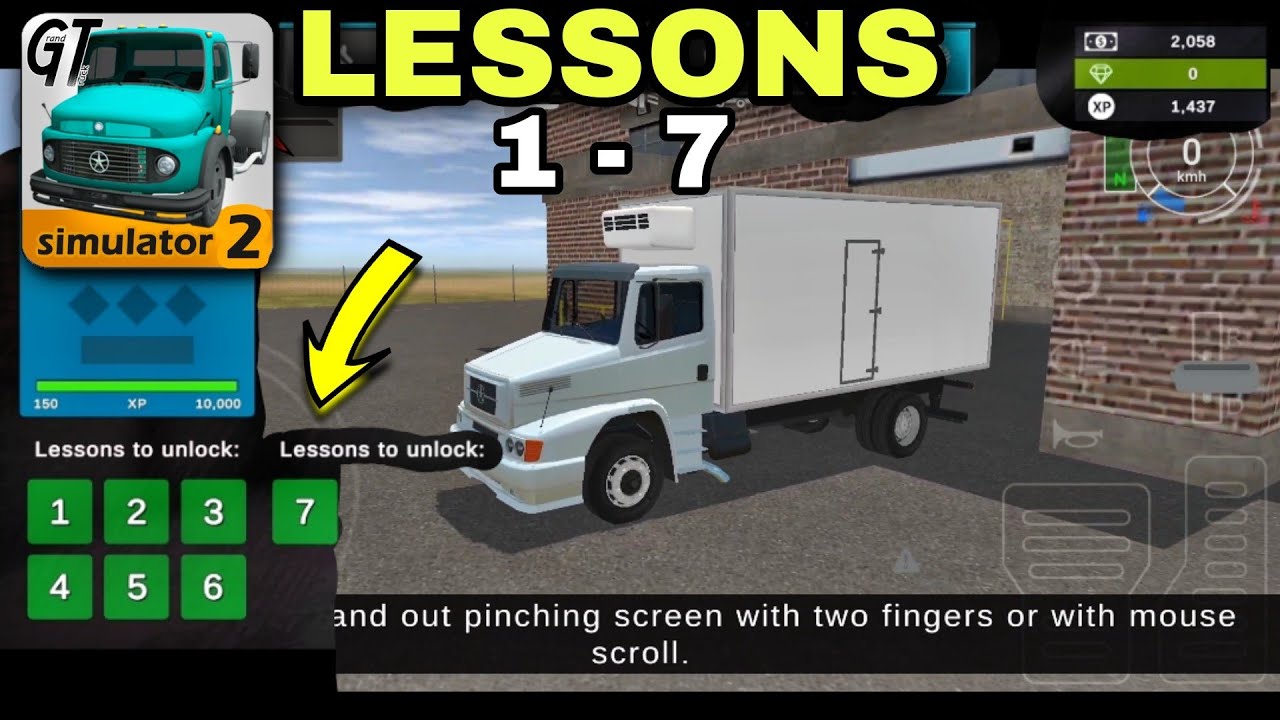 GRAND TRUCK SIMULATOR 2 | LESSON 1-7 Introduction Gameplay