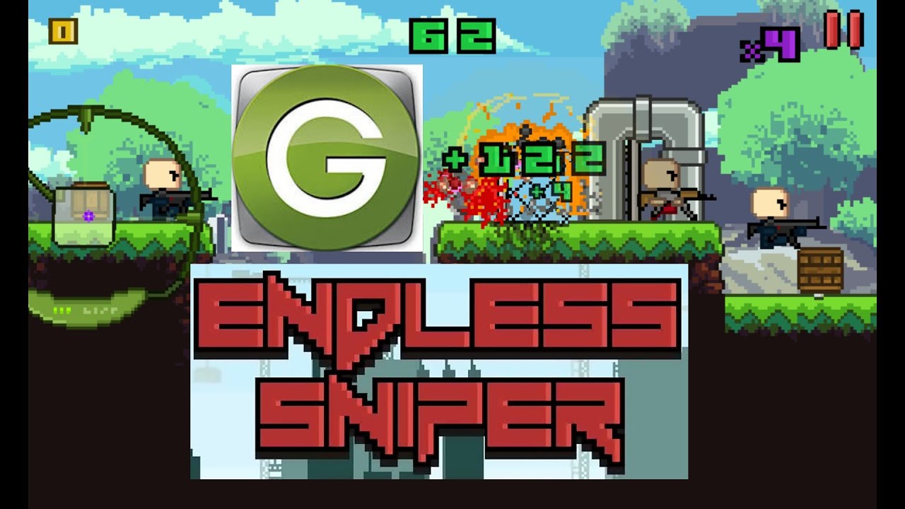 Endless Sniper (by Baby Squid Studios) - New Android Gameplay Trailer