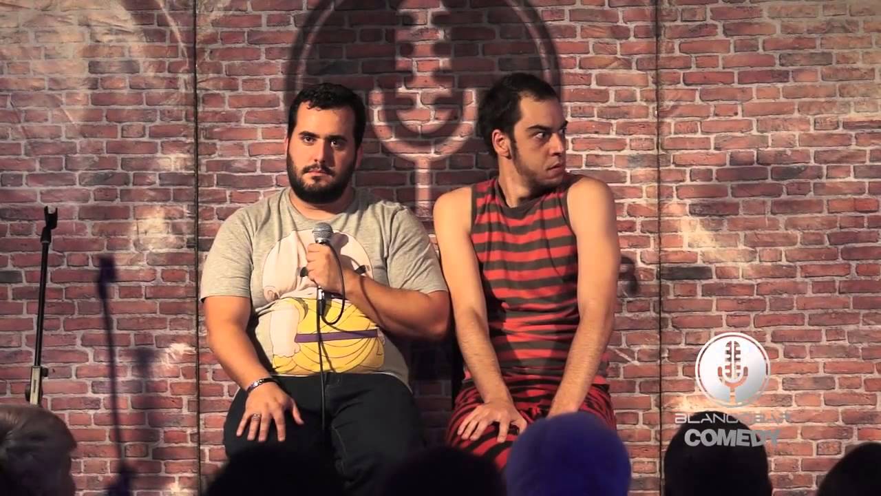 blanco bar comedy · monólogo aarón gómez & kike pérez · 10 04 2013 1280x720