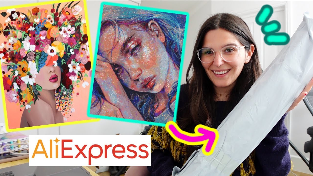 ME LLEGARON LOS DIAMOND PAINTING que COMPRE POR ALIEXPRESS 😊Caro Trippar Vlogs