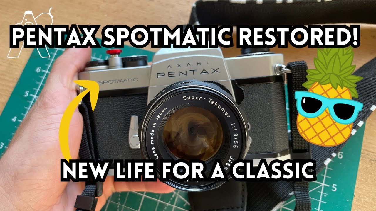 Pentax Spotmatic SP Restoration | Light Seals, Mirror Damper & Super-Takumar 55mm f1.8