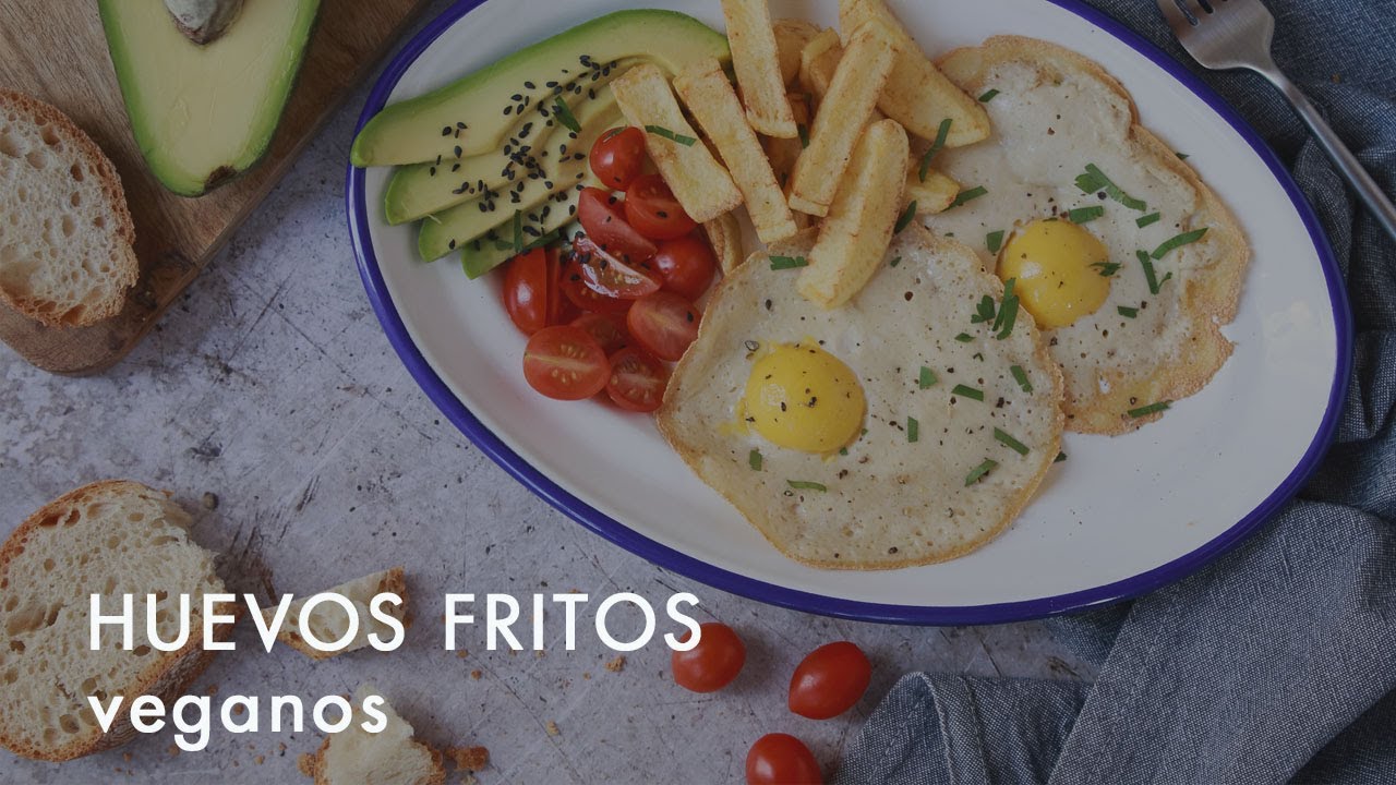 Huevo frito vegano