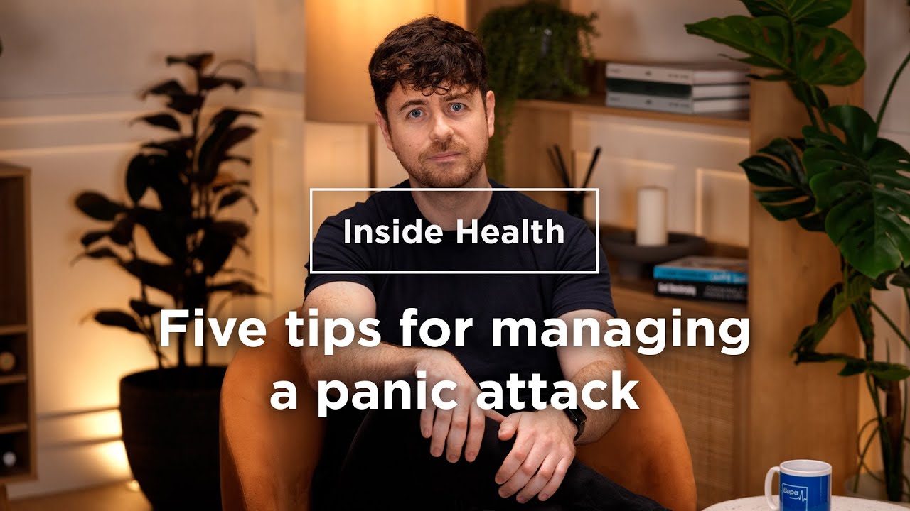 Five tips for managing a panic attack with Joshua Fletcher | Inside health | Bupa Health
