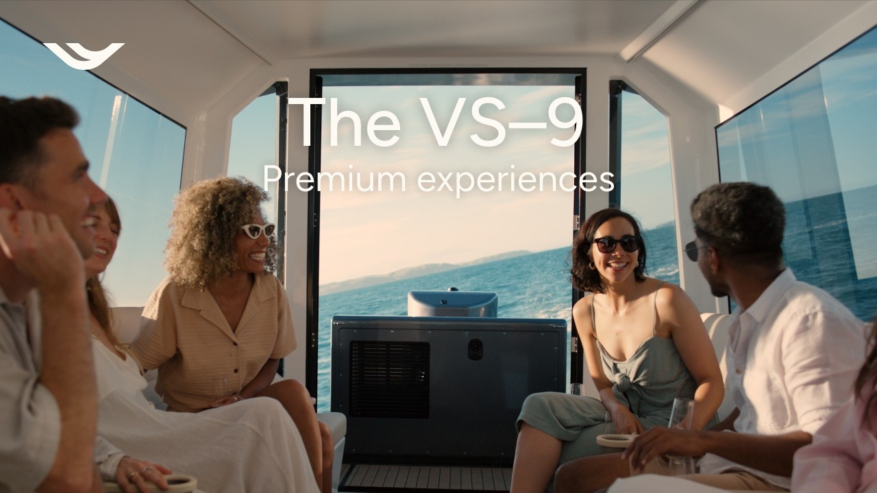 Premium experiences on the water with the VS–9 | Vessev