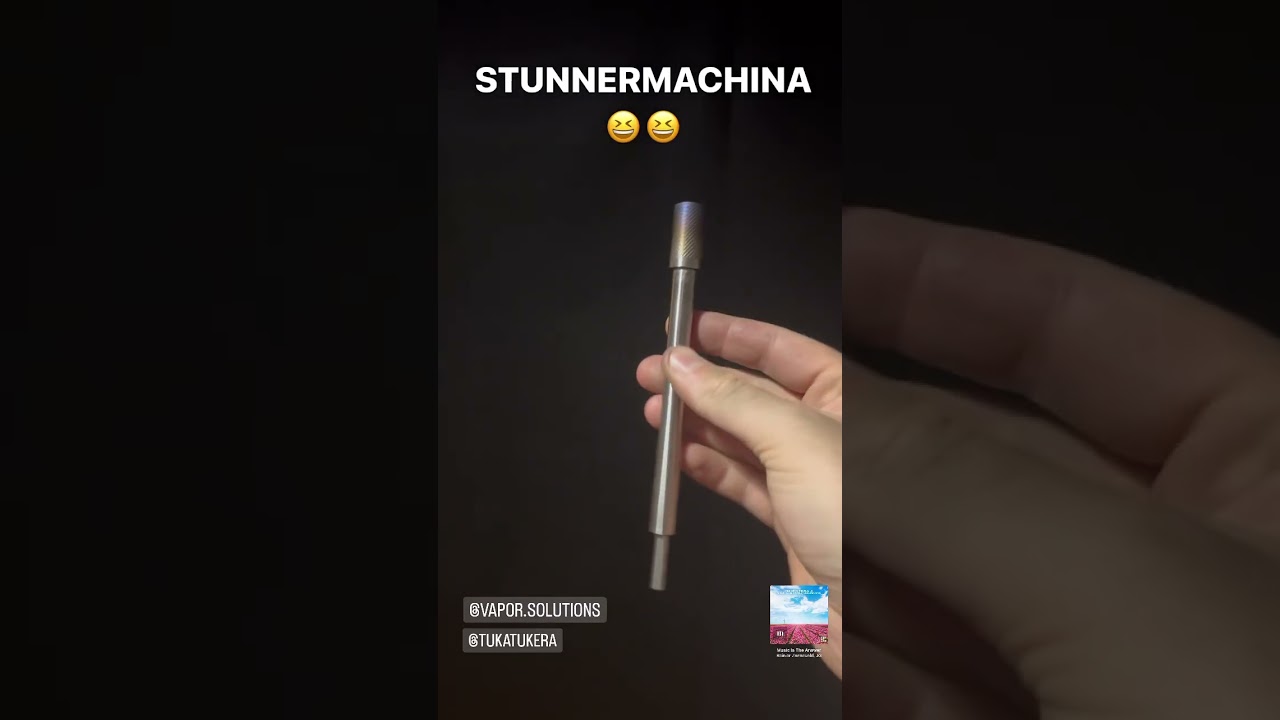 The Stunner + vapormachina....#butanevaporizer #highlive #420