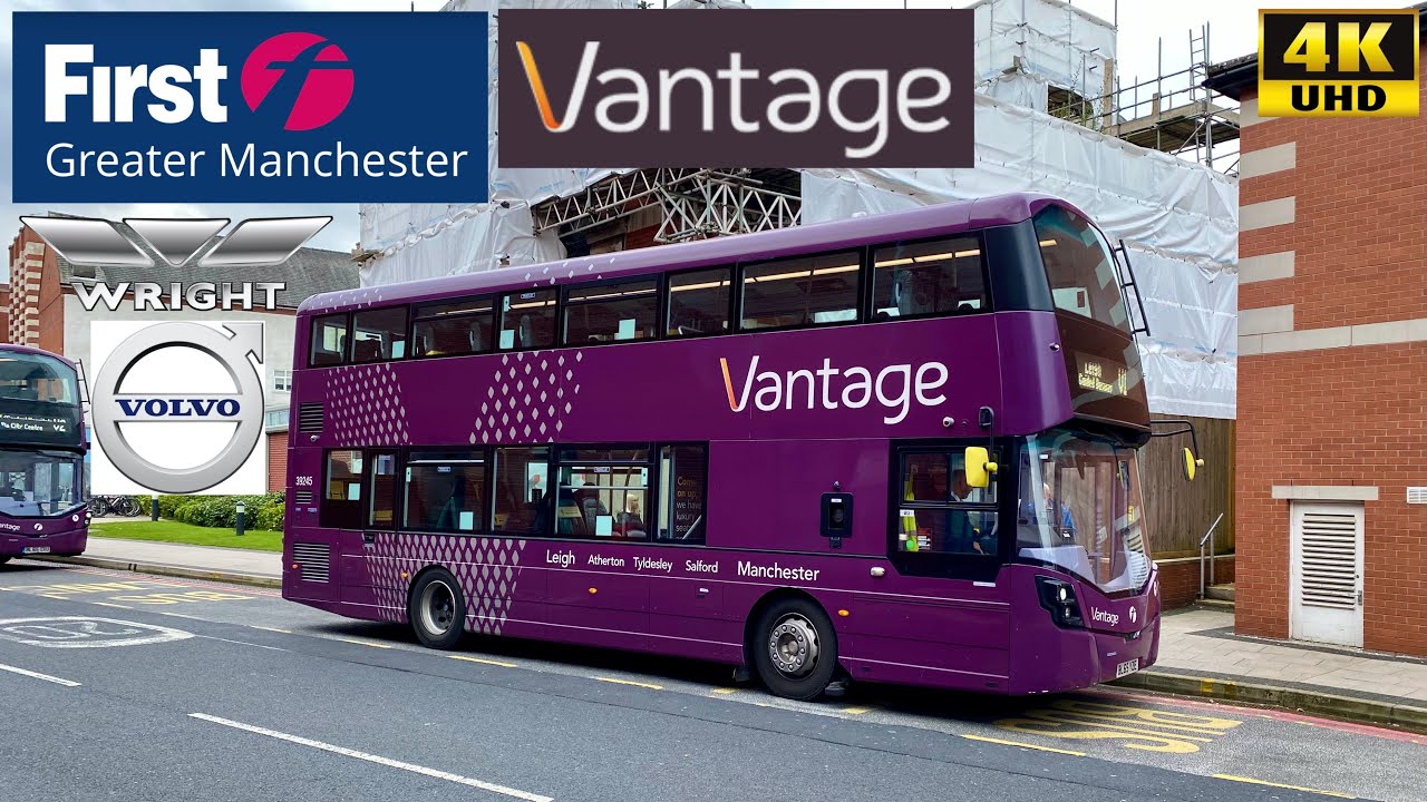 [First Bus: Vantage V1 Manchester to Leigh] Wright Eclipse Gemini3 Volvo B5LH (39245/ BL65YZE)