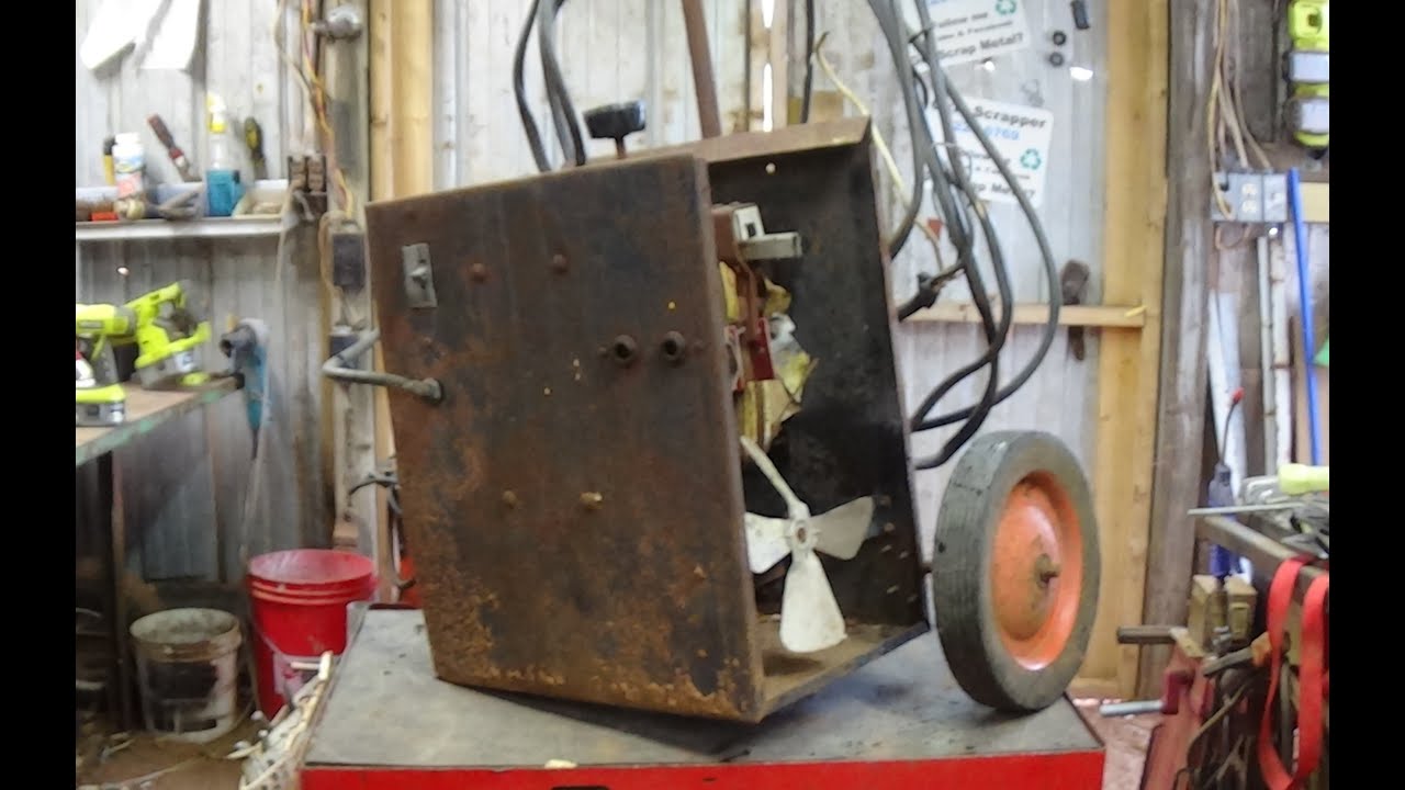 How much Copper Aluminum, shred, and short iron, in an old Welder?