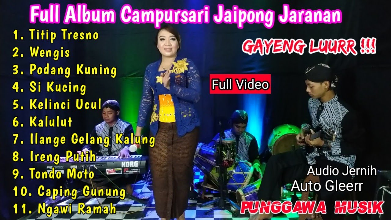 GAYENG 7 !!! Full Album Campursari Jaranan Punggawa Musik