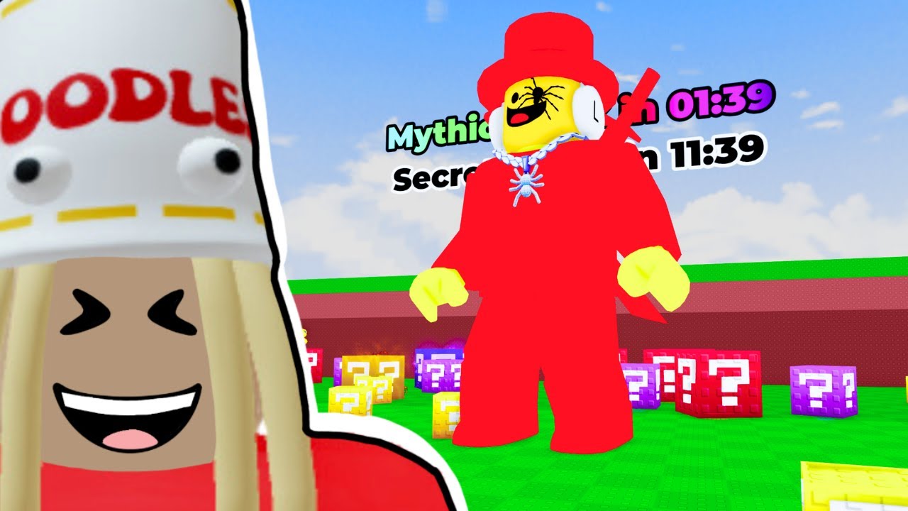 I Played Break a Lucky Block In Roblox!