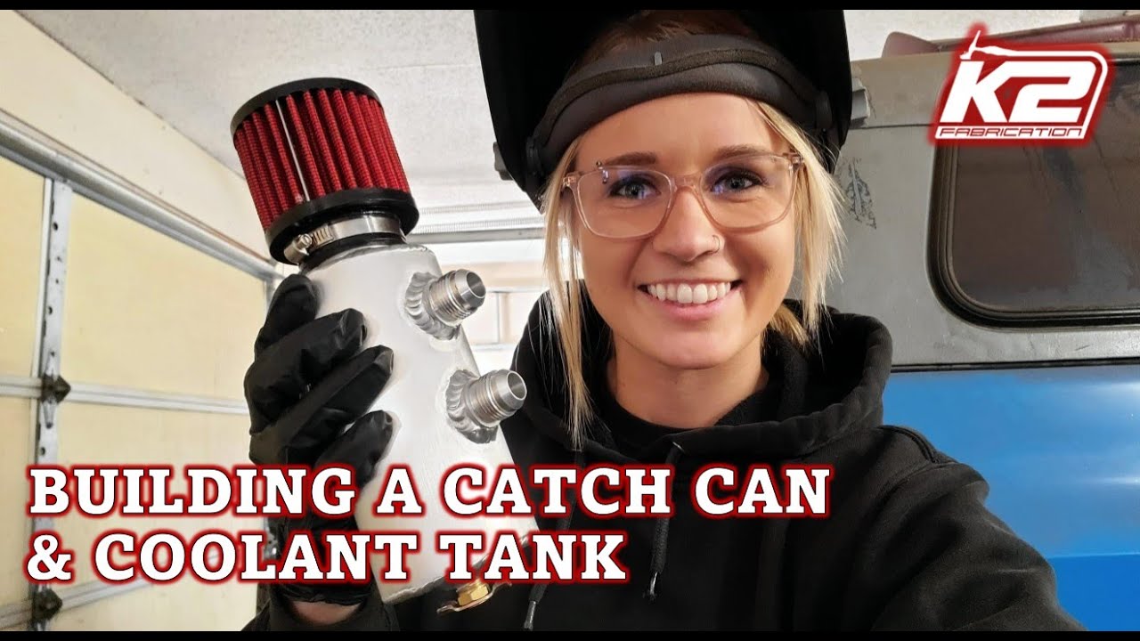 Oil Catch Can & Coolant Overflow Tank Builds - K2 Fabrication