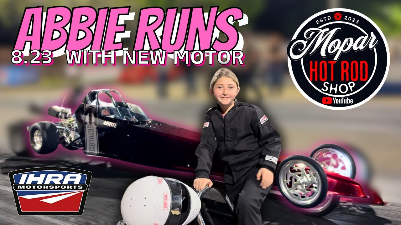 10 Yr Old Abbie's Jr Dragster Halfscale Gets An Upgrade