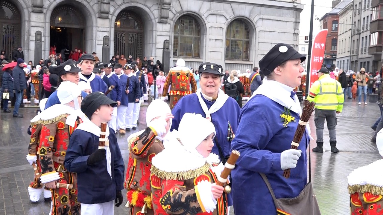 Carnaval de Charleroi 2026 les premières images du matin