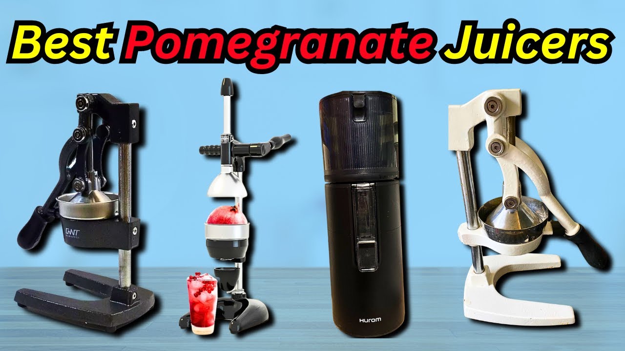 Best Pomegranate Juicer: Top 5 Manual Juice Press Devices